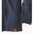 thumbnail image 3 of Venado Henley Long Sleeve Shirts for Men - Mens Henley with Flex Material (Small, Navy), 3 of 6