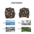 thumbnail image 7 of Xecao Mushroom Snail Print Knit Hat,Winter Beanie for Men Women, Beanie Soft Warm Ski Stocking Cuffed Cap, 7 of 7