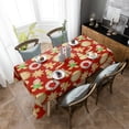 thumbnail image 2 of Summer Tropical Rainforest Monstera Table Cloth Waterproof Wedding Holiday Tablecloth Coffee Table Decor Table Cover, 2 of 6