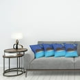 thumbnail image 3 of Ambesonne Animal Throw Pillow Cover 4 Pack, Whale in Ocean and Star, 20", Blue Grey and Pale Blue, 3 of 7