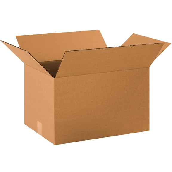 BOX USA 22x16x14 Corrugated Boxes, Medium, 22L x 16W x 14H, Pack of 20 | Shipping, Packaging, Moving, Storage Box for Home or Business, Strong Wholesale Bulk Boxes