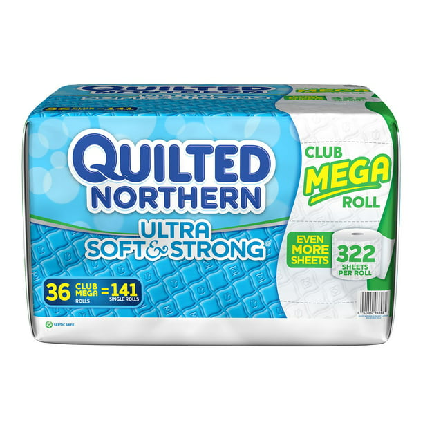 Quilted Northern Ultra Soft & Strong Toilet Paper, 2 Ply (36 rolls, 322 sheets)