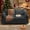 Dark Gray, variant on Loveseat Sofa, Comfy 2 Seater Couch with Double Layer Cushions for Living Room | Bedroom | Apartment | Office, Orange