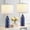 Blue, variant on NATYSWAN 24.8" Ceramic Table Lamps Set of 2 for Nightstand - 3 Color Temperature&Bulbs Included, Bedside Lamps for Living Room Bedroom Home Office Table Decor, Navy Blue