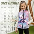thumbnail image 7 of Pzuqiu Panda Girls Zip Up Sleeveless Vest Size 4 Casual Clothes for Girls Fall Outerwear Versatile Warm Winter Coat with Pocket Vest Zip Up Sleeveless for Kids and Toddlers, 7 of 7