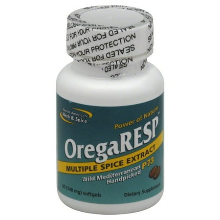 OregaRESP - P73 North American Herb & Spice 60 Softgel