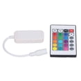 thumbnail image 2 of LED RGB Controller, Smart 4pin Multi System Compatible 2.4G Wireless LED Remote Controller  For RGB Light Strips For Panel Lights, 2 of 8
