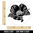 thumbnail image 2 of Pretty Poppy Flower Self-Inking Rubber Stamp Ink Stamper - Pink Ink - Small 3/4 Inch, 2 of 7
