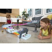 Hot Wheels Mario Kart Rainbow Road Raceway Set with Two 1:64 Scale Vehicles
