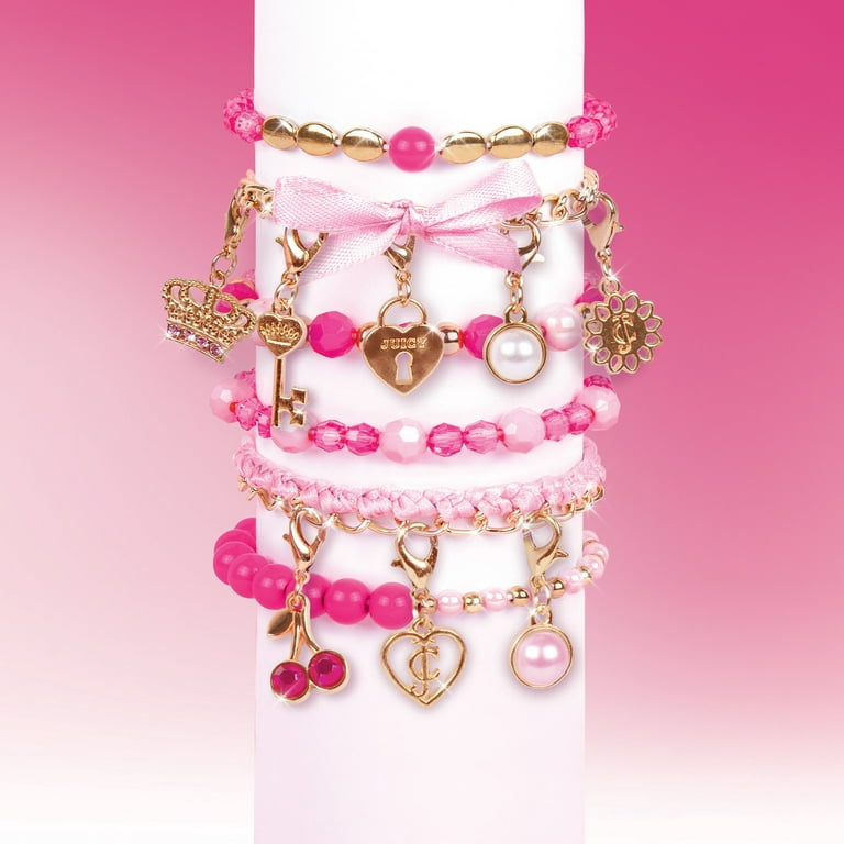 Juicy Couture: Perfectly Pink DIY Bracelets Kit- Create 8 Charm