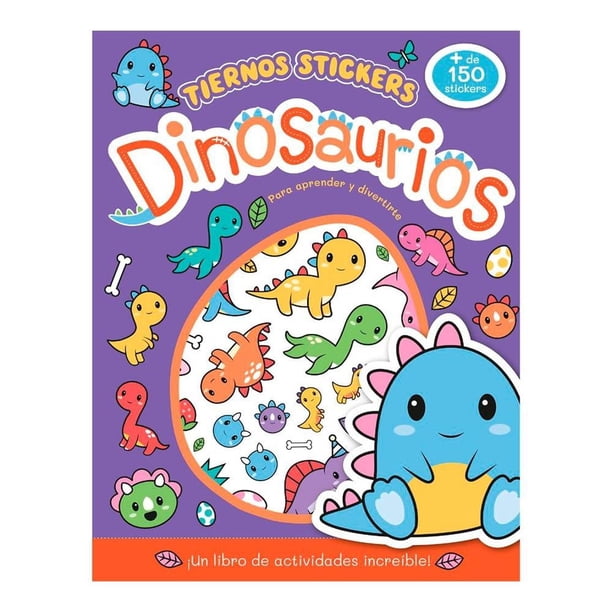 Tiernos Stickers Dinosaurios VR Editoras Bethany Carr (Ilustradora)