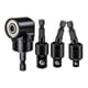 thumbnail image 4 of 3 Piezas 1/4 Pulgada 3/8 Pulgada 1/2 Pulgada Adaptador de Llave de Vaso Extensión 360 degree Rotación Universal Junta Giratoria, Herramientas de Mano Eléctr Negro y mayimx Adaptador de enchufe, 4 of 7