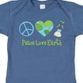 thumbnail image 4 of Inktastic Peace Love Earth Girls Baby Bodysuit, 4 of 5