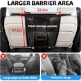 thumbnail image 4 of Dog Car Barrier,Dog Car Net Barrier with Mesh Organize,Pet Divider Fit Car/SUV/Truck, 4 of 8