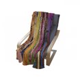 thumbnail image 4 of Oil Painting Soft Flannel Fleece Throw Blanket, Abstract Art Deco Contrast Tones Grunge Brushstrokes Splashes and Stripes, Cozy Plush for Indoor and Outdoor Use, 50" x 70", Multicolor, by Ambesonne, 4 of 6