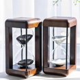 thumbnail image 5 of Large Premium Walnut Hourglass,60 Minutes Sand Timers,Hour Glass with Sand Timer for Gift,Hourglass, 5 of 5