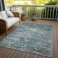 thumbnail image 6 of Addison Rugs Chantille ACN1724 Teal 2'6" x 3'10" Indoor/Outdoor, Machine Washable, Easy Clean, Non Shedding, Bedroom, Living Room, Dining Room, Kitchen, Patio Rug, 6 of 7