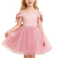 thumbnail image 2 of Kids Christmas Dresses for Girls Sleeveless Crew Neck A-Line Girls Winter Dresses Christmas Outfits Kids Dress 6-7 Years, 2 of 8