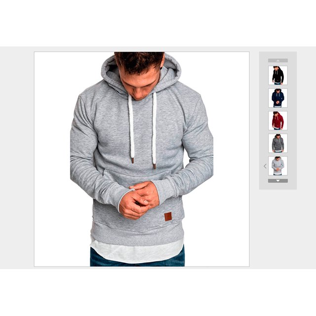 Sweat à Capuche pour Hommes Automne Hiver Slim Pull à Manches Longues Mode Urbaine