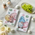 thumbnail image 3 of Colorful Eggs Gnome Easter Kitchen Towels Dish Towels, 18x26 Inch Seasonal Spring Decoration Hand Towels Set of 2, 3 of 6