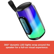 RadioShack Wireless Speaker, 10W, RGB 360° Light, Bluetooth 5.1, Waterproof IPX5