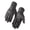 Grey, variant on Fingertip Opening Non-Slip Silicone Palm Unisex Gloves Winter Full Finger Suede Driving Gloves Costume Accessories 1 Pair Brown
