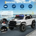 thumbnail image 2 of Eastvita 12V Licensed RAM Electric Pickup Truck for Kids, Dual Motor, Remote, LED, Music, Storage, 2 of 7