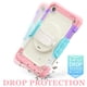 thumbnail image 5 of Funda SEYMAC de serie para Samsung Galaxy Tab A7 Lite de 8,7 pulgadas, color amarillo/rosa, 5 of 8