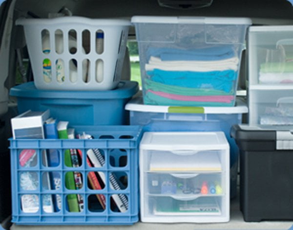 Finders 4 Pack Sterilite 17918004 Clearview Portable 3 Storage