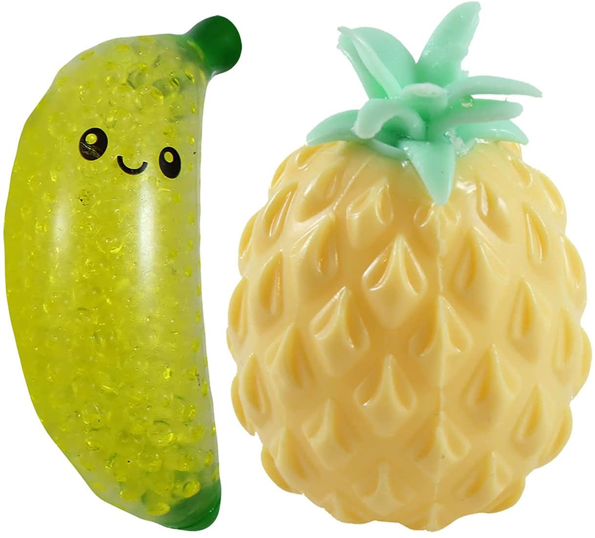 Jelly Ball Filled Sensory Stress Ball Fidget Fiddle Details about   Jellyball Pineapple Toy 