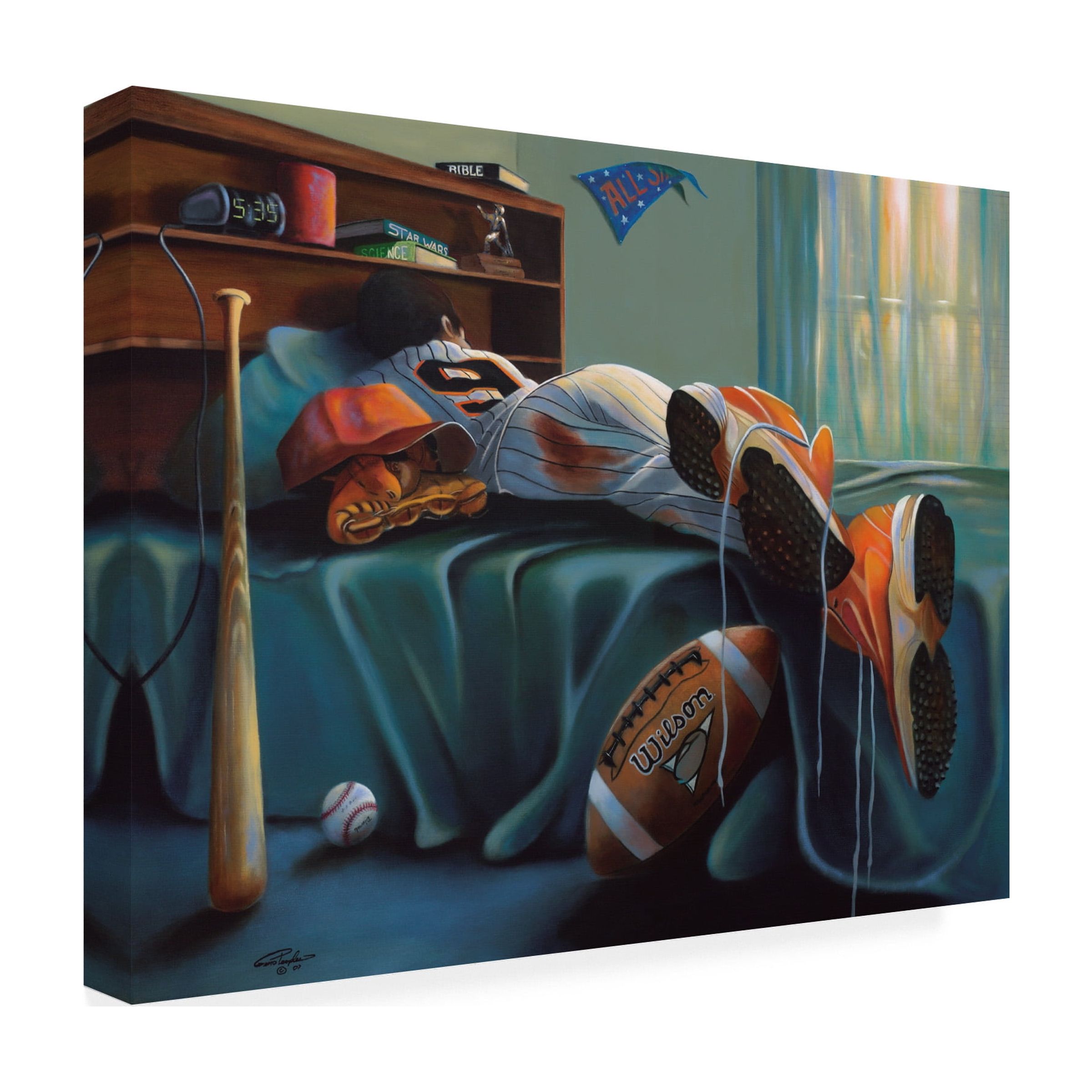 Trademark Fine Art 'Thats My Boy' Canvas Art by Geno Peoples