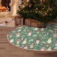 thumbnail image 5 of Rateoe Mushrooms And Rainbows Pattern Christmas Tree Skirt with Ties, Christmas Tree Decorations, Farmhouse Christmas Decor Xmas Holiday Decorations-30", 5 of 6