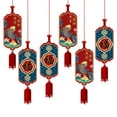 thumbnail image 2 of Abbraccia Chinese Dragon Year Garland Room Ceiling Garland Reusable 2024 Chinese Spring Festival Hanging Decoration for Bedroom Stylish 6 Pendant, 2 of 7