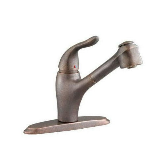 American 4114.100.002 Kitchen Faucet with Pull Out Spray - Oil Rubbed Bronze