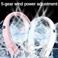 SHZHYUESONGKJ Quiet and Portable USB Hanging Neck Fan 1pc Air