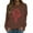 Coffee, variant on Women's Oversized Sweatshirts Fashion Spring Tops Lobster Print Long Sleeve Crewneck Fall Casual Pullover Sweater