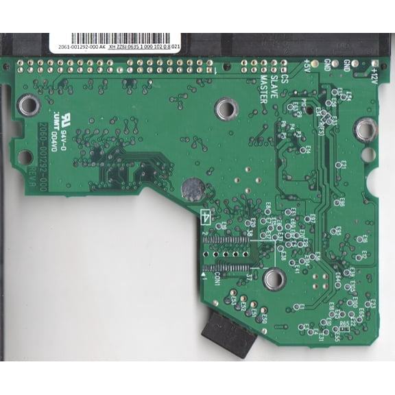 WD400BB-00JHC0, 2061-001292-000 AK, WD IDE 3.5 PCB