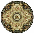 thumbnail image 2 of Safavieh Chelsea Samara Geometric Wool Area Rug, Black, 4' x 4' Round, 2 of 10