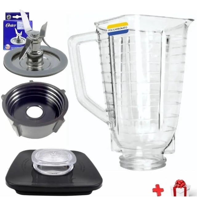 Vaso Policarbonato Irrompible Oster Completo Para Licuadora Oster Clasico