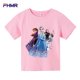 thumbnail image 3 of Linda ropa infantil de Frozen, camiseta de Elsa de moda de verano para niños, camisetas de dibujos animados para bebés, camisetas casuales de manga corta para niñas pequeñas, 3 of 5