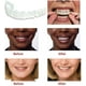 thumbnail image 5 of Upper & Lower Teeth Veneers - 2 Pairs Simulation Braces Sp On Veneers Smile Fake Teeth Cover Imperfect Teeth Perfect Whitening False Teeth One Size De, 5 of 5