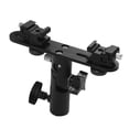 thumbnail image 4 of Bracket,Cold 1/4 Inch T-shaped Dual Speedlite To 3/8 Inch Speedlite Stand With Inch Mount Umbrella Dual Speedlite Stand Mount Umbrella Stand With 2 Cold 3/8 Inch Mount Stand With 2 1/4 Inch To, 4 of 6
