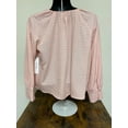 thumbnail image 3 of Calvin Klein Womens Solid Knit Blouse, Pink, Large, 3 of 5