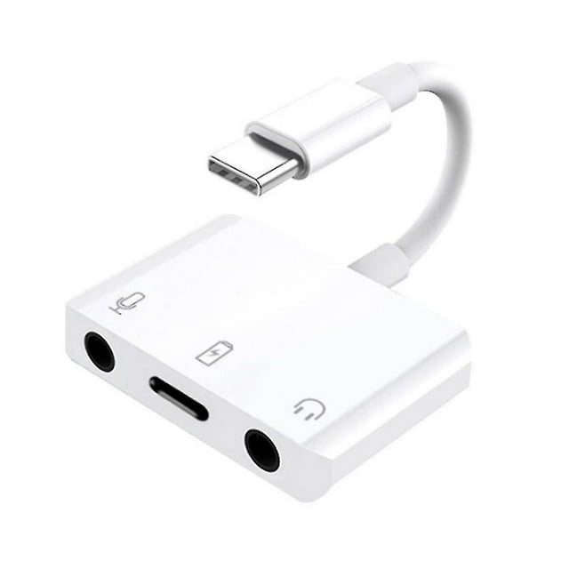 External Usb-c Sound Card 3in1 Type-c To 3.5mm Audio Earphone Interface Adapter_High-quality