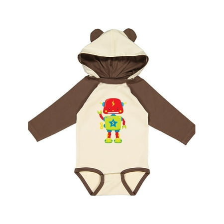 

Inktastic TOY ROBOT Gift Baby Boy or Baby Girl Long Sleeve Bodysuit