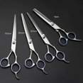 thumbnail image 2 of Pet Tools, Pet Grooming Scissors 7 Piece Fine Straight Hair Scissors, Reverse Weight Loss Dental Scissors Set, 2 of 5