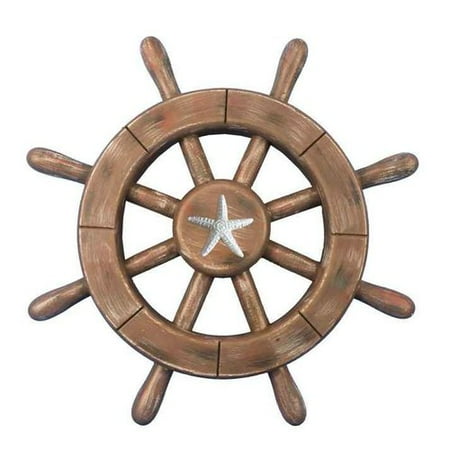 - Handcrafted Nautical Decor Ship Wheel Wall D cor