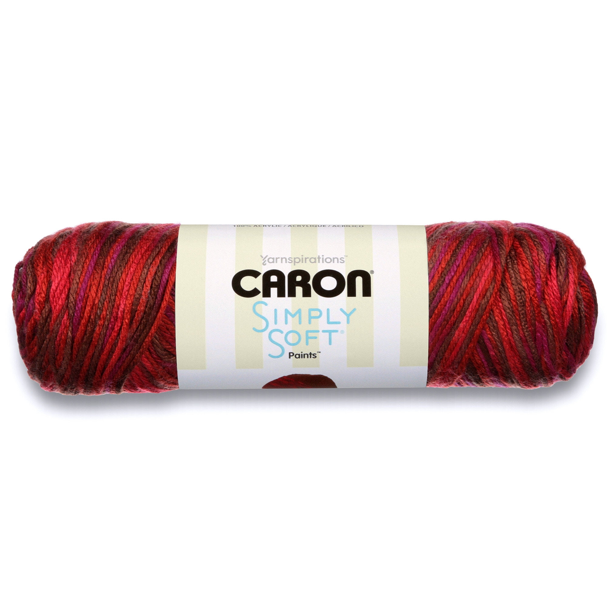 Caron Acrylic Simply Soft Paints Yarn 141g 5oz Sunset