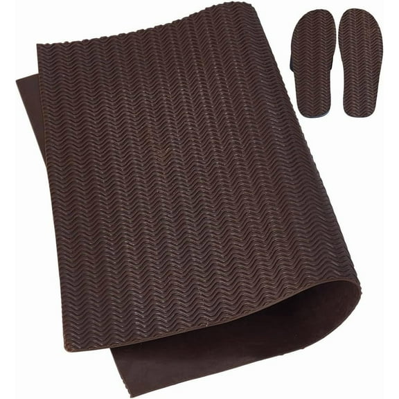 1Pc Shoe Rubber Sole Sheet 3mm Thick Non-Slip Heel Repair Pads DIY Shoe Repairing Bottom Materials Wave Design Sole Replacement Soles for Boots for Women Men Shoes 14.9x11inches