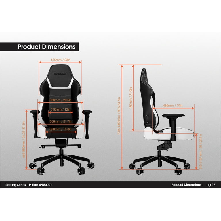 Vertagear pl6000 online gaming chair